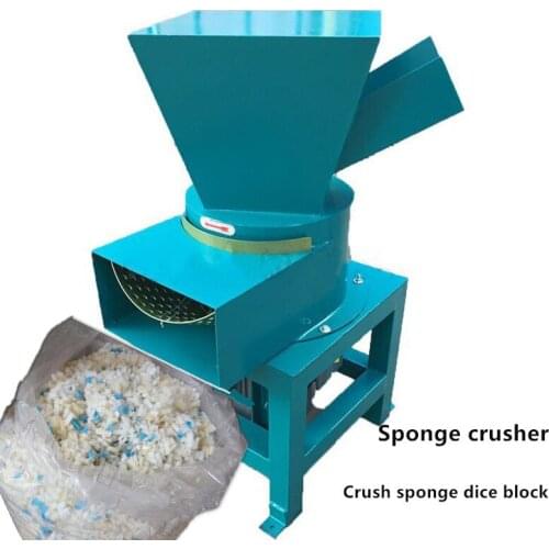2020 new high-efficiency sponge crusher, sponge crusher, stone crusher, sofa factory, latex cotton crushing sponge factory, plas