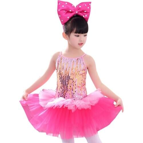 2018 New Swan Lake Ballet Dress Pancake Sequined Professional Ballet Tutu Dancewear Girl Dance Costume Ballet Dress For Children