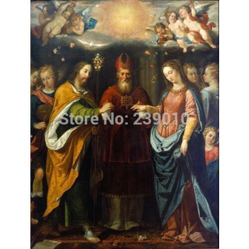 Free shipping religious oil painting canvas prints unframed wall decoration picture classic Christian oil painting on canvas