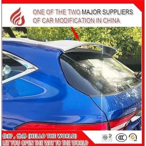 ABS black white or primer unpainted color car rear wing roof spoiler for Haval F7 2019