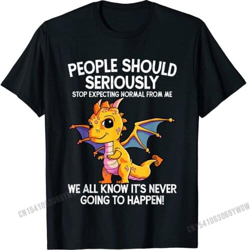 Cute Dragon Seriously Dragon For Women And Women T-Shirt Camisas Men Funky Leisure Tshirts Cotton Mens T Shirt Normal