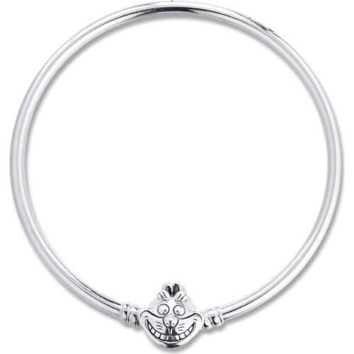 CKK 2021 New Moments Bangle Silver 100% 925 Bracelet High Quality Senior Jewelry Wholesale For Men Women Spring Collection B119