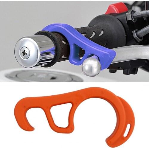 Motorcycle plastic PP brake hook parking safety and stability orange brake hook buckle ramp parking lock outdoor safety products