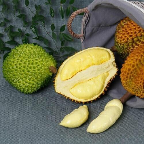Festive Party Supplies Simulation Pu Durian Model Fruit Toys Photography Props Artificial Home Decoration Plastic Crafts
