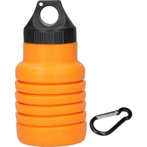 18.5 Oz Sports Water Bottle Foldable Water Bottle Reusable Water Bottle Use on Travel Bikes Outdoor Sports