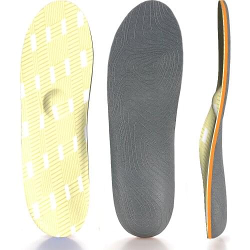 Plantar Fasciitis Arch Support Insoles for Running Athletic EVA Shoe Insoles Men and Women Shoe Orthotic Inserts Flat Feet Foot