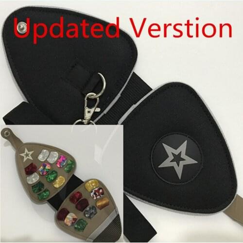 2019 Updated Verstion Guitar Picks Holder High Quality Black Fabric Guitar Picks Bag