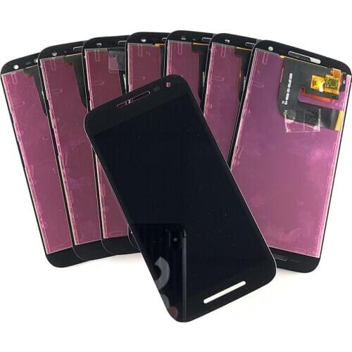 8 Piece 5.0 Inch For Motorola Moto G3 G 3rd Gen Display Fittings Touch Screen Replacement Component Digitizer 100% Test