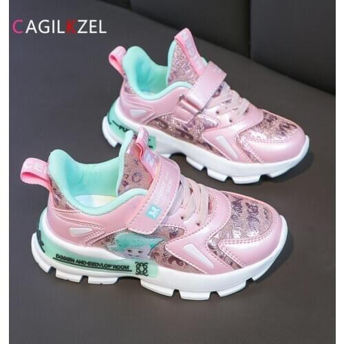 CAGILKZEL 2020 Autumn Children Shoes Comfortable Kids Shoes For Girl Fashion Running Sneakers Kids Shoes Girls Chaussure Enfant