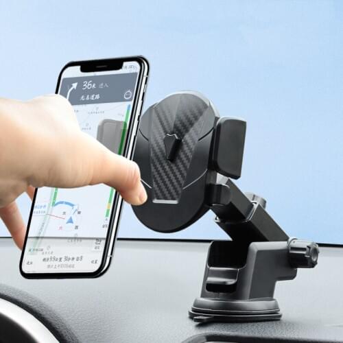 Gravity Car Phone Holder For iPhone 11 Pro Max Samsung Suction Cup Car Holder For Phone in Car Mobile Phone Holder Stand Vent