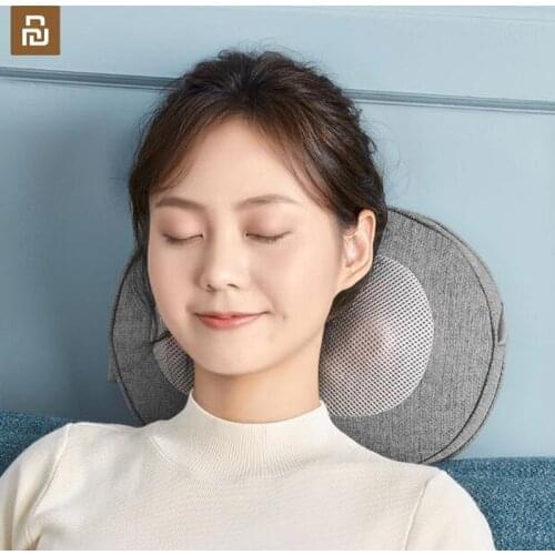 New Youpin Lejia Massage Pillow Sleek Minimalist Design Constant Temperature Hot Pressure Whole Body Available Easy Control