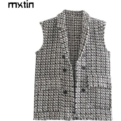 Женские осенние жилеты Mxtin China At AliExpress