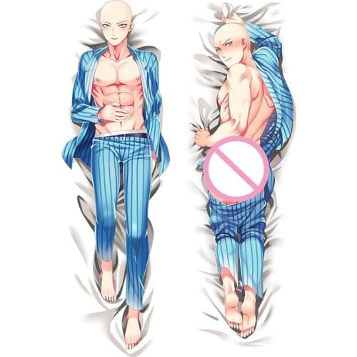 One-Punch Man (Wanpanman) Charactors Saitama & Genos Pillow Cover Anime Terrible Tornado Dakimakura Body Pillowcase