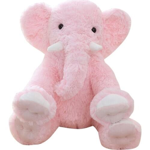 New elephant doll children comfort doll elephant pillow plush toy grab machine doll activity gift