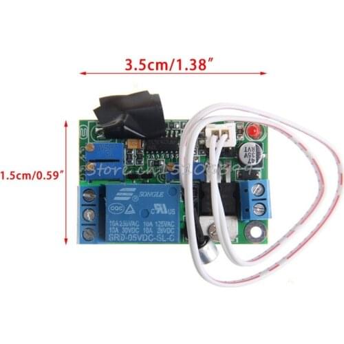 New DC5V 12V 24V Sound Sensor Light Control Relay Switch Time Delay Turn OFF Module Drop Ship