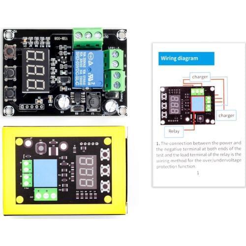 WAVGAT official VHM-008 battery charging and discharging module integrated voltage meter under voltage overvoltage protection