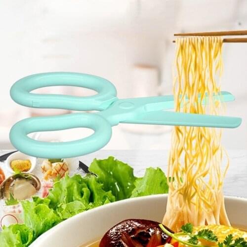 3 Color Portable PP Resin Food Vegetables Scissors Kitchen Dinnerware Tool Multi-function Baby Feeding Helper Mills