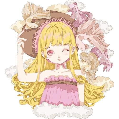 Fairy Marshmallow Giris PET Washi Tapes Bullet Journal Masking Tape Adhesive Tape DIY Scrapbooking Washi Stickers