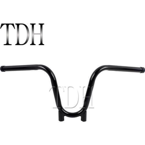 Uniuqe 3-bend Design 9.5" Rise 25" Width Motorcycle Handle Bar Handlebar for Harley Sportster Dyna Chopper Bobber Ape 82-Up