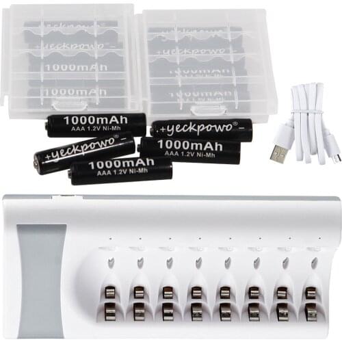 Battery Charger for AA/AAA Universal USB Output for AA/AAA Battery Rechargeable Fast Charging Adapter Batteries Charger