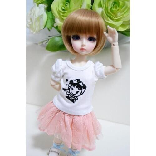 [wamami] 05# White&Pink Dress/Skirt 1/4 MSD 1/6 1/3 SD DZ SOD LUTS BJD Dollfie