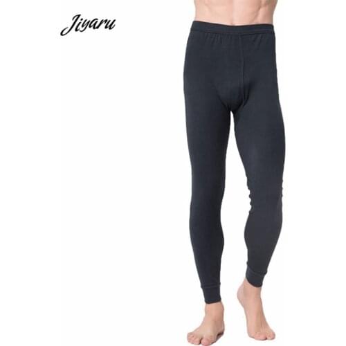 Winter Long Johns Breathable Underwear Pants Warm Men Sleepwear Comfortable Thermal Underwear Skin-friendly Mans Clothing