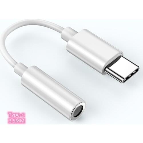 1pc/5pcs Audio Converter Date Cables USB Type-C To 3.5mm Headphone Jack Adapter AUX Cable for Cellphone Le Max 2 Pro Letv LeEco