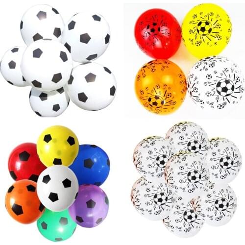 12 inches 2.8 g football Balloons Cow feet smile Printing ballons baby Birthday party Latex Balloon Round