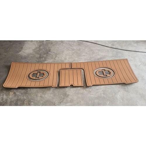 2006 Monterey 302 Swim Step Boat EVA Faux Foam Teak Decking Floor Pad