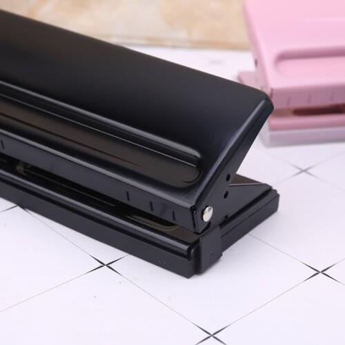 6 Hole Punch Paper Craft Cutter Adjustable DIY A4 A5 A6 Loose-Leaf Paper Puncher Scrapbooking Stationery Office Supplies