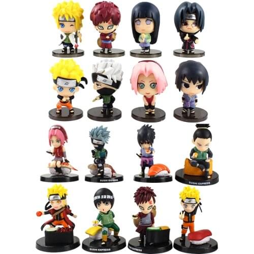 8pcs Figures Anime Model Toys