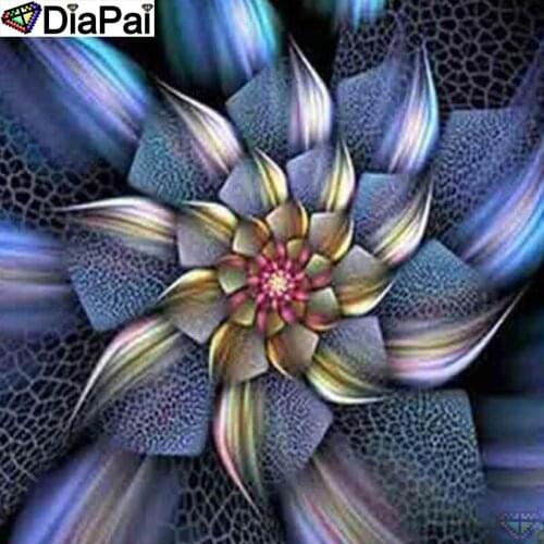 DiaPai 5D DIY Diamond Painting 100% Full Square/Round Drill "Mandala flower" Diamond Embroidery Cross Stitch 3D Decor A21482