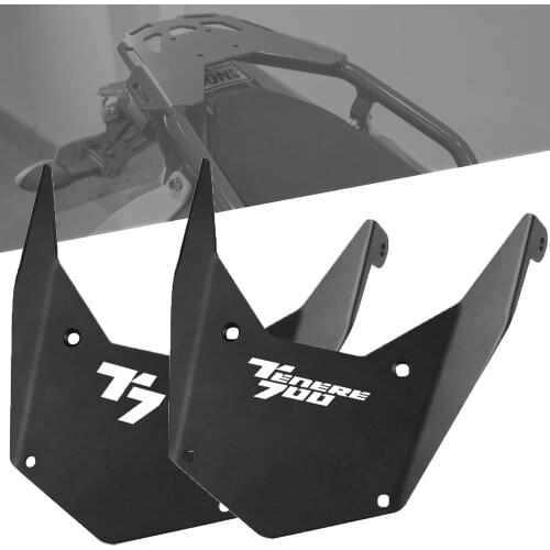 Motorcycle Aluminum Luggage Rack Bracket Holder Accessories For Yamaha Tenere 700 T7 Rally Tenere700 2019 2020 2021 Accessories