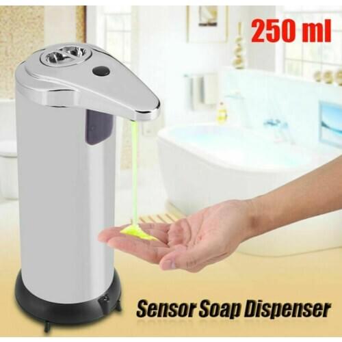 Automatic Soap Dispenser Infrared Touchless Motion Bathroom Dispenser Smart Sensor Liquid Stainless Steel Soap Dispenser