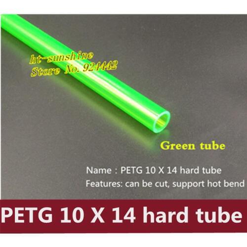 Free post DIY new PETG hard tube Inner diameter 10MM outer diameter 14MM Support hot bending Water cut cold pipe 5pcs