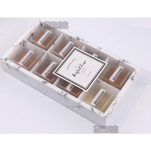 Elegant marble design Paper Box as Cookie Storage Boxes gift Packaging Wedding Christmas party Use 50 pieces/lot