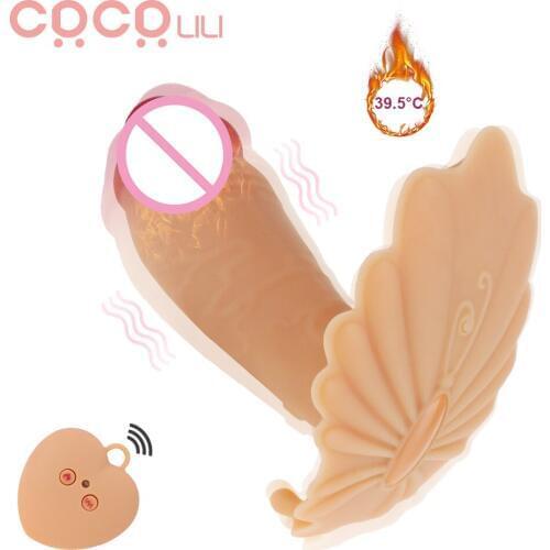 Wear Dildo Vibrator Panties Sex Toy for Women Orgasm Masturbator G Spot Clit Stimulate Remote Control Adult Toys for Beginner