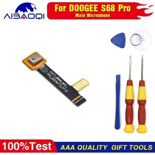 Mic Microphone Flex Cable For Doogee S68 Pro/S68Pro Moible Phone Original Parts Perfect Replacement Parts Free Tools