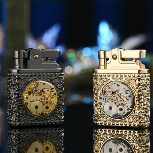 Zorro Kerosene Lighter Press To Ignite Smoking Tool Smoker Gift Gasoline Oil Lighter Gear Design Toy ZR-582