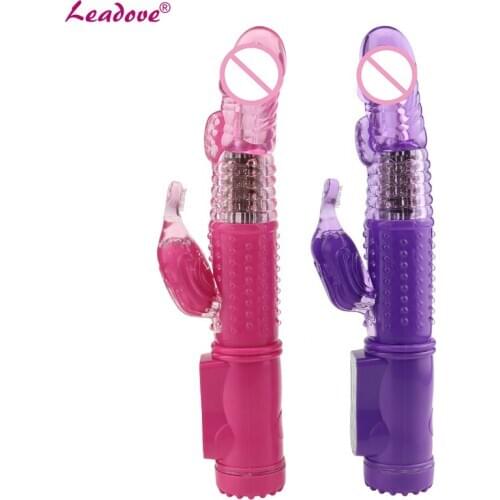 Multi Speed Girl Using Rabbit Vibrator G-spot Dildo Vibrators Clit Massager Masturbator Female Sex Toys for Women ZG0046