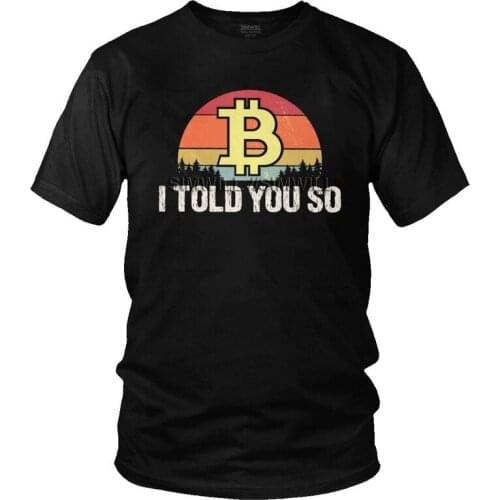 Bitcoin T Shirts Men Short Sleeve 100% Cotton T-shirts BTC Crypto Blockchain Digital Currency Tees Top Fashion Tshirts Gift Idea