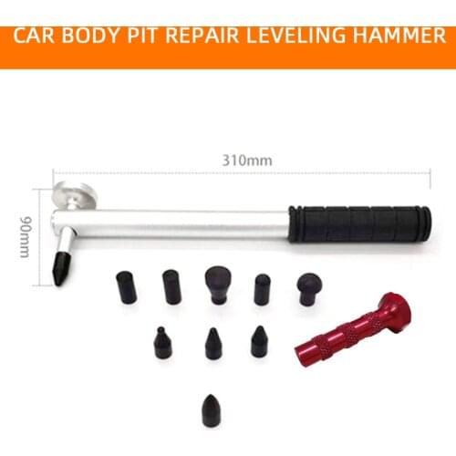 Car Body Depression Repair Hammer Non-marking Repair Leveling Tool Free Sheet Metal Spray Paint Bump Repair Tool