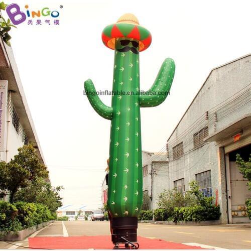 Personalized 13 feet inflatable cactus air dancer / inflatable air dancer / inflatable advertising air dancer toys
