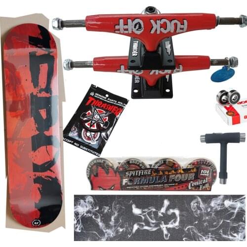 ZERO skateboard decks whole kit spitfire wheels grizzly grip tapes THUNDER trucks hardware good quality