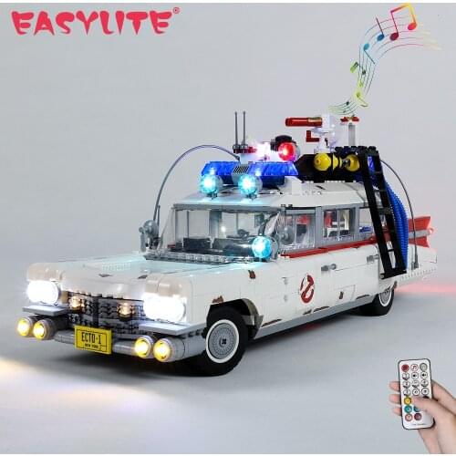 LED Light Kit For 10274 Creator Ghost Busters ECTO-1 Not Inlclude The Block Model