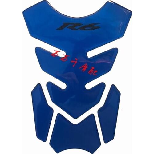 For Yamaha R6 R6S YZF-R6 YZF600 Reflective Tank 3D Motorcycle Tank Pad Protector Decal Stickers