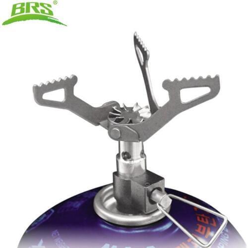 BRS-3000T Ultra-light Titanium Alloy Camping Stove Gas Stoves Outdoor Gas Stove Miniature Picnic Stoves