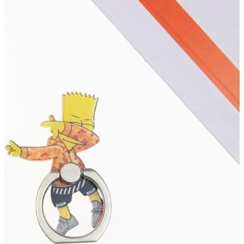 Hot Sales 1 Piece High Quality ABS Universal Mobile Phone Holder Ring Adhesive Cute Cartoon Series Phone Ring Holder