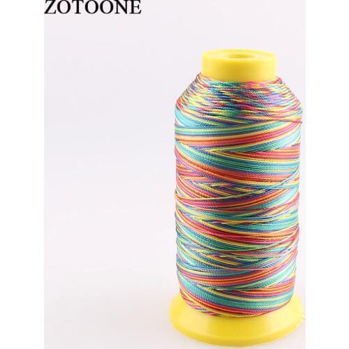 ZOTOONE 500D Embroidery Thread 1000 Meters Each For Machine/hand Sewing Quilting Overlocking On Any Home Machines Craft Supplies