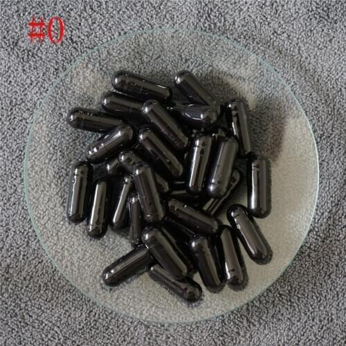 0# 1000pcs 0 Size High Quality Cosmetic Hard Gelatin Empty Capsules, DIY Hollow Gelatin Capsules ,Joined or Separated Capsules